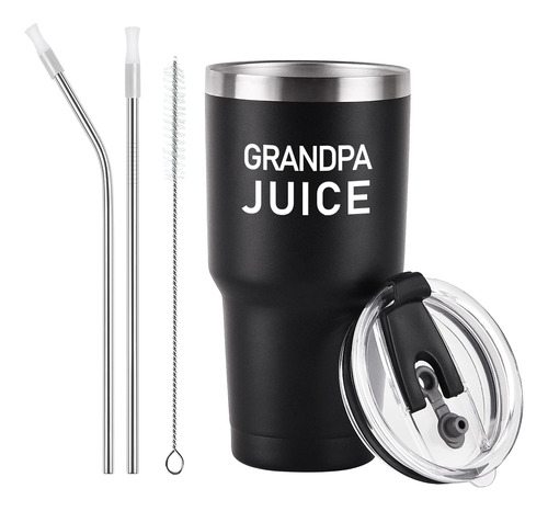 Vaso Jugo Para Abuelo 30 Onza Acero Inoxidable Aislado Viaje