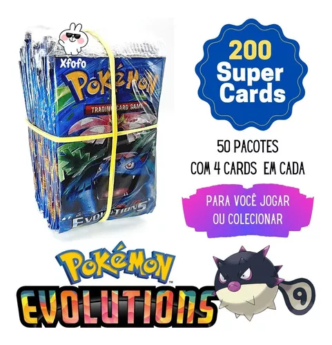 Colecionando cartas de Pokémon!