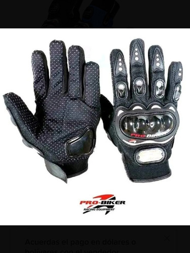 Imagen 1 de 1 de Guantes Para Moto O Bicicleta Pro-biker