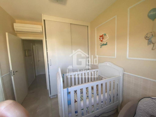 Apartamento Com 3 Dormitórios À Venda, 104 M² Por R$ 750.000 - Vila Do Golf - Ribeirão Preto/sp - Ap4168