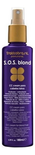 Finalizador S.o.s Blond Profissional  -180ml Trattabrasil