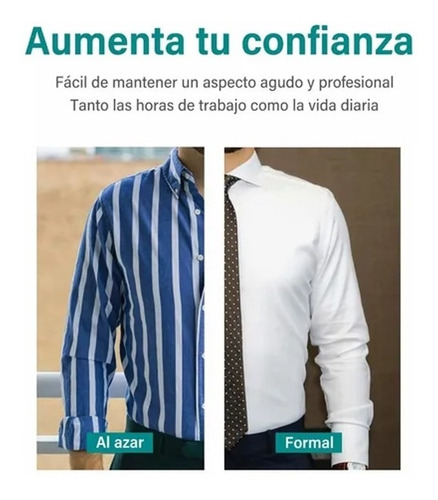Imagen 5 de 7 de Sujetador Ajustable Tirante Antideslizante Para Camisas 2und
