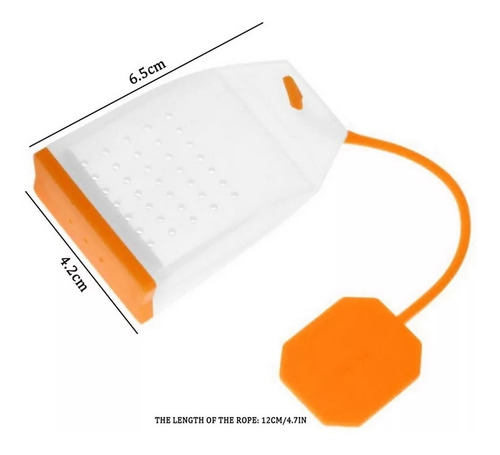 Infusor Colador Filtro Bolsa Te Hierbas Aromáticas Silicona