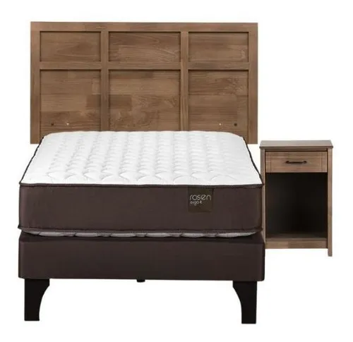 Cama Europea Rosen Ergo T New 1 Pl 90x200 Cm Muebles-robin