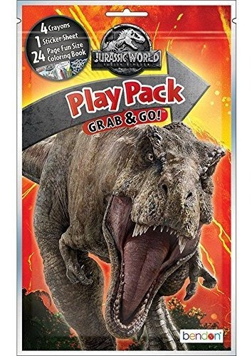 Bendon Publishing Jurassic World Fallen Kingdom Play Pack (1