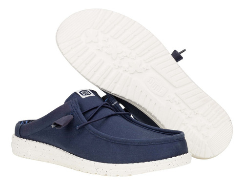 Hey Dude Wally Slip Stretch Canvas Hombre Mocasín clásico