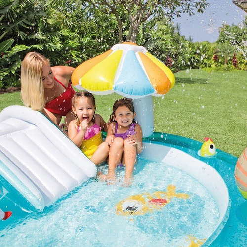 Piscina Playground Jacaré 180 Litros - Intex