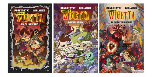 Pack 3 Libros Universo Wigetta 1 2 Y 3  Vegetta Wi Oiuuuys