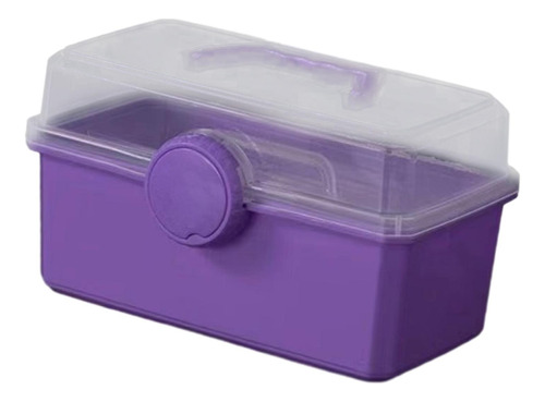 Caja De Almacenamiento Portátil Caja De Violeta