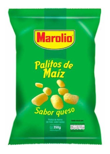 Palitos  Queso 350 Gr Marolio Snack