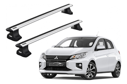 Barras Thule Mitsubishi Space Star 13- Tn / Wingbar