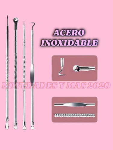 Kit 15 Piezas Cuidado Del Acné Eliminador De Puntos Negros,