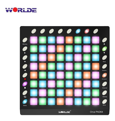 Launchpad Midi Pad - Orca Pad 64 Con Pads Retroiluminados