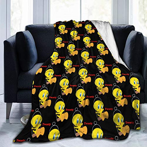 Manta Real Tweety Bird Franela Fleece Siesta Sofá Tiro...