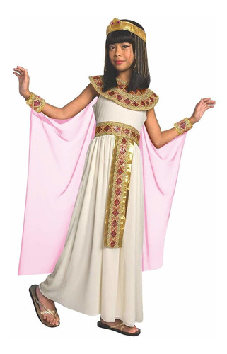 Disfraz De Cleopatra Rosa Para Niñas, Vestido De Princesa E