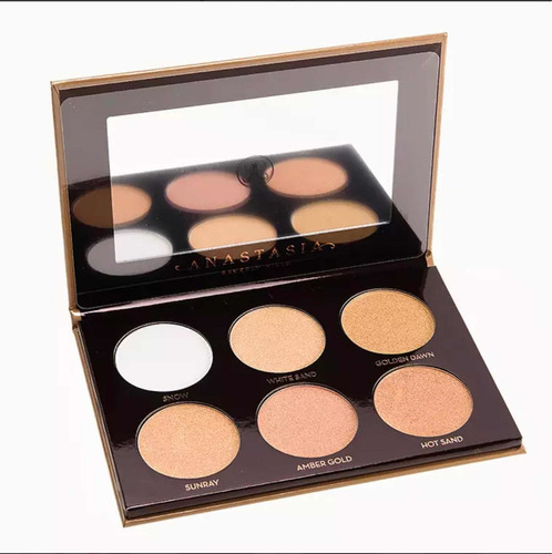 Anastasia Paleta Iluminadores Glow Kit 6 Tons Orig. Eua Tom Da Maquiagem Multi
