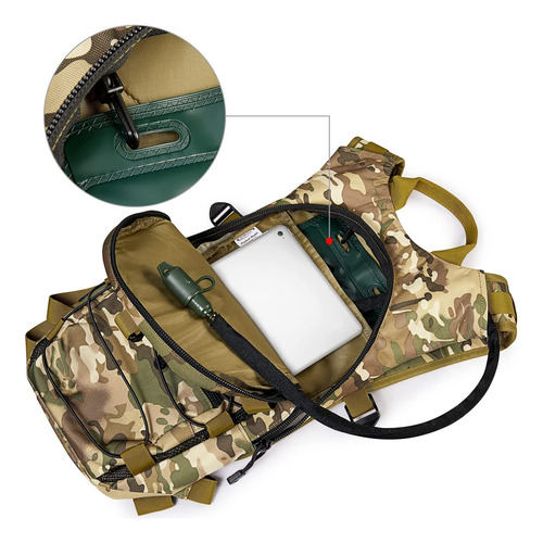 G4free Hydration Pack Sports Runner Hydration Backpack With