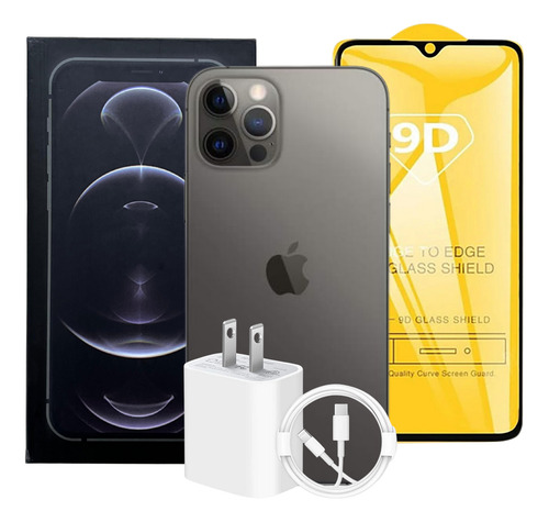 Apple iPhone 12 Pro (128 Gb) - Negro Con Caja Original (Reacondicionado)