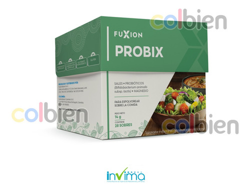 Fuxion Probix Probioticos Lisados Elimina Grasa Visceral