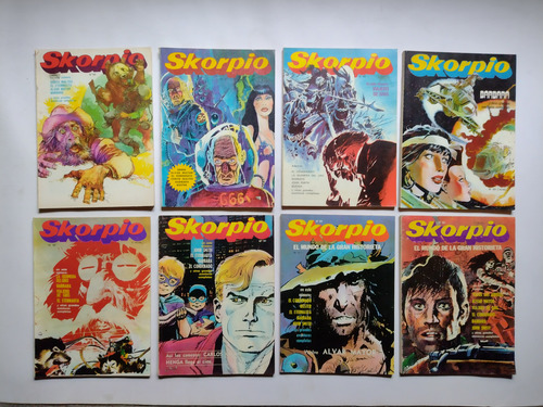 Revista Skorpio Lote De 5 Numeros (Usado)