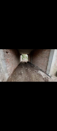Lote Monte Grande Con Obra Estructural Avanzada Al Frente En 2 Plantas Dueño Directo 10x27,5