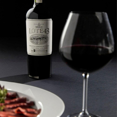 Vinho Miolo Lote 43 750ml Cx Madeira C/6