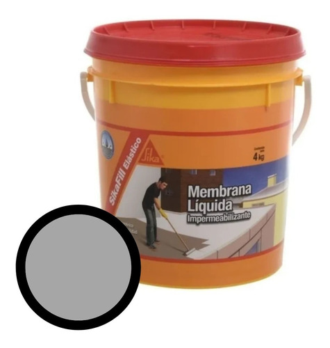 Membrana Liquida Impermeable 4kg Colores Sikafill® | Ed