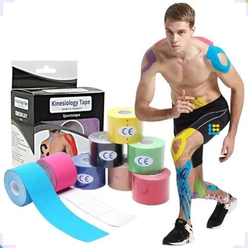 Cinesio, vendaje adhesivo, varios tipos de fisioterapia muscular