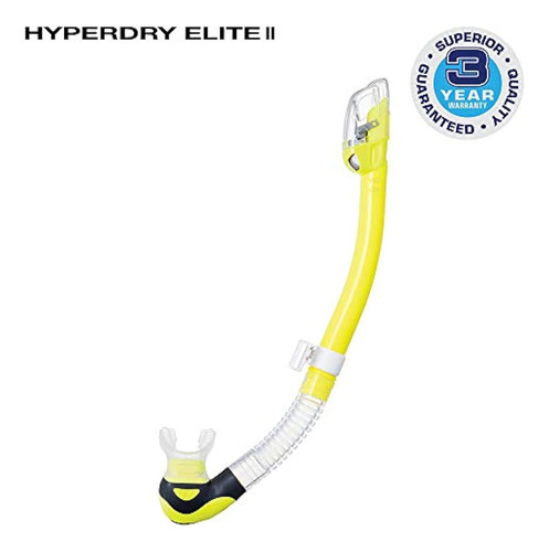 Tusa Hyperdry Elite Ii Dry Parte Superior Snorkel