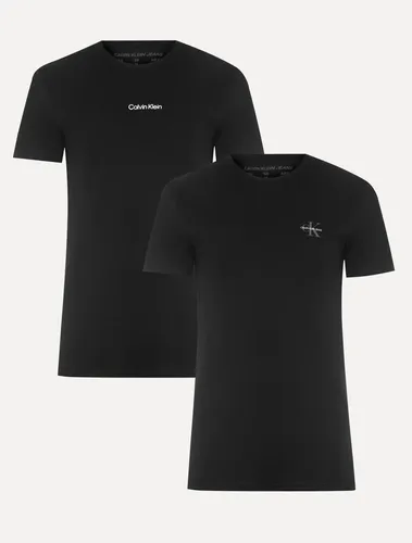 Kit Camisetas Calvin Klein Masculina Re Issue Preta