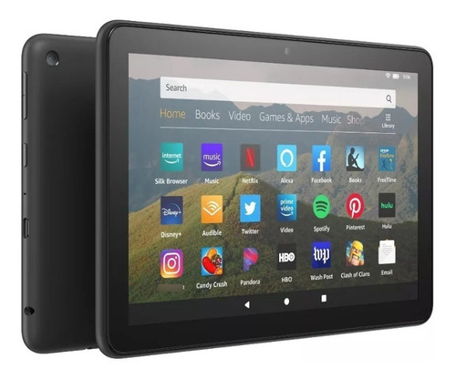 Tablet Amazon Fire HD 8 2020 KFONWI 8" 32GB black y 2GB de memoria RAM
