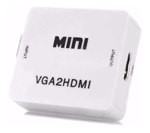 Convertidor Vga A Hdmi Laptop Pc A Tv Video Beam 1080p