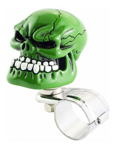 Mavota Calavera Verde Volante Spinner Perilla Mango Potencia