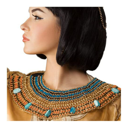 Collar Egipcio De Cleopatra Para Disfraz De Halloween