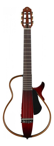 Yamaha Guitarra Silent Slg200n Red Burst Cuerdas De Nylon