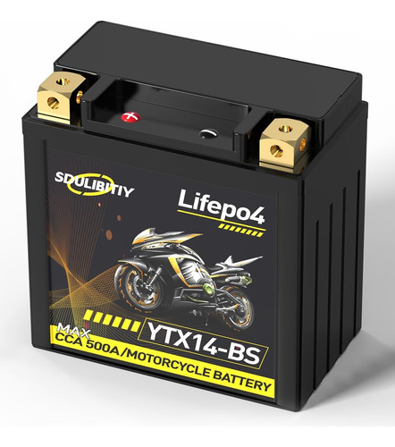 Ytx14-bs - Batería De Litio Para Motocicleta, Batería De Arr