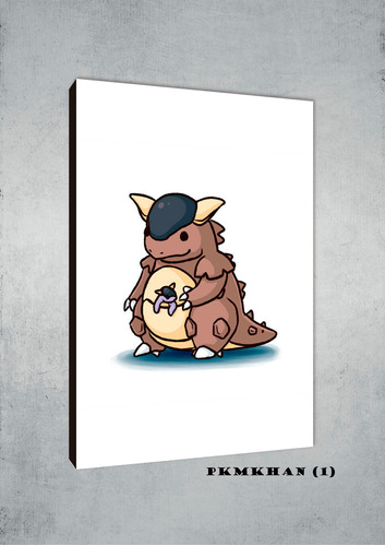 Cuadros Poster Pokemon Kangaskhan 20x29 (han 1)