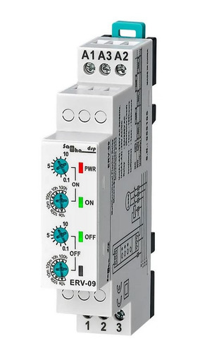 Timer Industrial De Ciclo Continuo 220v Ton Toff Ajustables (Usado)