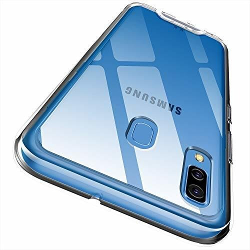 Estuche De Samsung Galaxy A20/30 Transparente Antideslizante