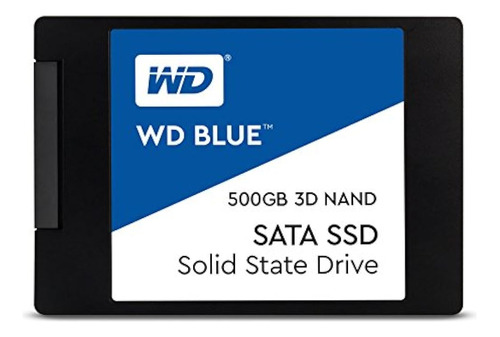 Western Digital 500gb Wd Blue 3d Nand Pc Interno Ssd - Sata 