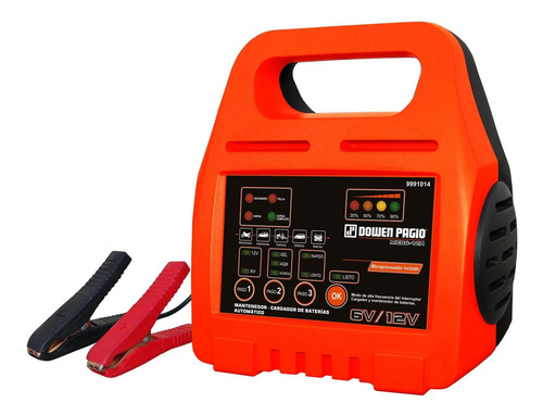 Imagen 1 de 5 de Mantenedor Cargador Baterias 6/12v 8amp Dowen Pagio 9991014