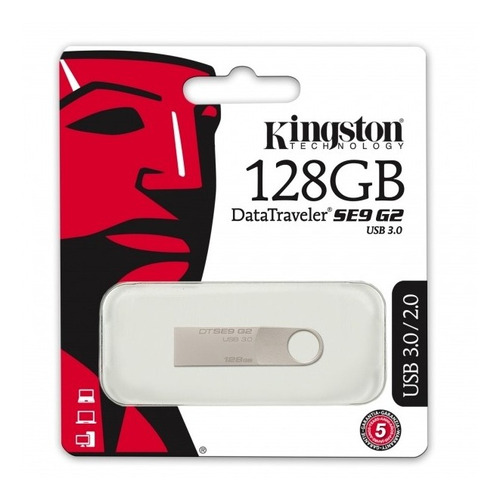 Kingston Datatraveler Se9 G2 Usb 3.0 128 Gb - Dtse9g2