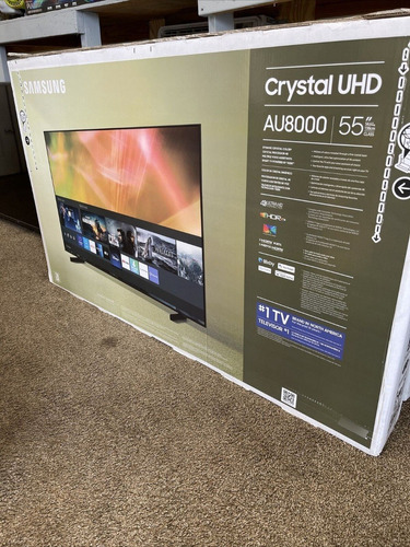 Nuevo Samsung 55  Au8000 4k Crystal Uhd Hdr Smart Tv