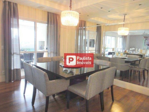 Apartamento Com 4 Dormitórios À Venda, 239 M² Por R$ 3.699.850,00 - Brooklin - São Paulo/sp - Ap10330