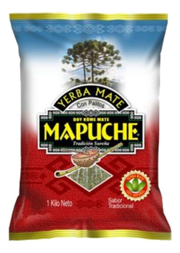 Yerba Mate Tradicional Mapuche  1 Kg