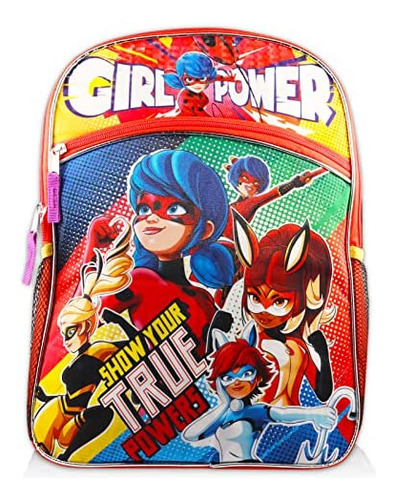 Juego De Mochilas Miraculous Ladybug - Paquete Con 16 Mochil