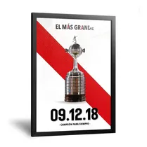 Comprar Cuadro Camiseta De River Plate Copa Libertadores 35x50cm