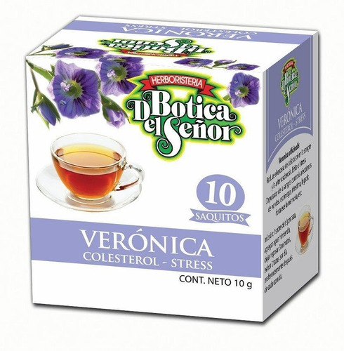 Té Verónica Botica Del Señor 10 Saquitos