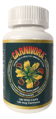 Carnivora Vegi-caps - Capsulas Totalmente Naturales, Sin Glu
