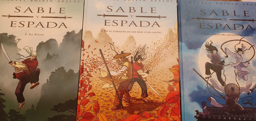 Sable Y Espada. 3 Tomos. Chauvel Y Boivin